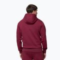 Men's sweatshirt Pitbull Sampson Hooded Sweatshirt burgundy 3
