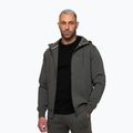 Men's sweatshirt Pitbull Sampson Hooded Zip Sweatshirt grey/green 4