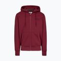 Men's sweatshirt Pitbull Sampson Hooded Zip Sweatshirt burgundy 5
