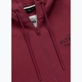 Men's sweatshirt Pitbull Sampson Hooded Zip Sweatshirt burgundy 7