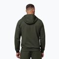 Men's sweatshirt Pitbull Tape Parker Hooded Zip old green 3