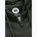Men's sweatshirt Pitbull Tape Parker Hooded Zip old green 9