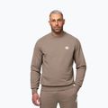 Men's sweatshirt Pitbull Nugget Small Logo Crewneck brown savana