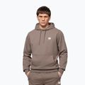 Men's sweatshirt Pitbull Nugget Small Logo Hooded brown savana