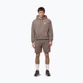 Men's sweatshirt Pitbull Nugget Small Logo Hooded brown savana 2