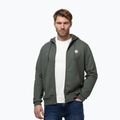 Men's sweatshirt Pitbull Nugget Small Logo Hooded Zip sage green 4