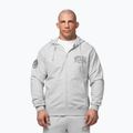Men's sweatshirt Pitbull Badger Hooded Zip grey/melange