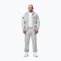 Men's sweatshirt Pitbull Badger Hooded Zip grey/melange 2