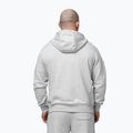 Men's sweatshirt Pitbull Badger Hooded Zip grey/melange 3