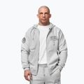 Men's sweatshirt Pitbull Badger Hooded Zip grey/melange 5