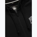Men's sweatshirt Pitbull Badger Hooded Zip black 7