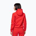 Women's sweatshirt Pitbull Explory Tape Hooded Zip fluo/red 3