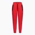 Women's trousers Pitbull Explory Tape Track fluo / red