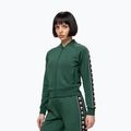 Women's sweatshirt Pitbull Verona Collar Zip bottle green 4