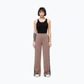 Women's trousers Pitbull Verona Wide Leg chocolate mousse 2