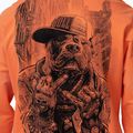 Men's sweatshirt Pitbull USA Crewneck Sweatshirt fluo orange 4