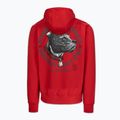 Men's sweatshirt Pitbull Strenght & Respect Sweatshirt Hooded red 6