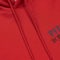 Men's sweatshirt Pitbull Strenght & Respect Sweatshirt Hooded red 7