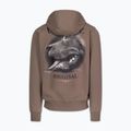 Men's sweatshirt Pitbull Midnight Sweatshirt Hooded brown savana 8