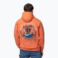 Men's sweatshirt Pitbull Bloodline 2 Sweatshirt Hooded fluo orange 3