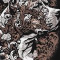 Men's sweatshirt Pitbull Tatto Hooded black 7