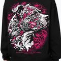 Women's sweatshirt Pitbull Tatto Hooded black 4