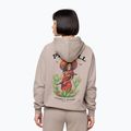Women's sweatshirt Pitbull Bullets & Blooms Hooded sand savana 3