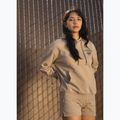 Women's sweatshirt Pitbull Bullets & Blooms Hooded sand savana 11