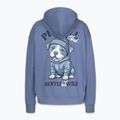 Women's sweatshirt Pitbull Gentle But Wild Sweatshirt Hooded blue jeans 5