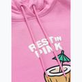 Women's sweatshirt Pitbull Rest In Pink Hooded ice pink 6