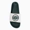 Men's slides Pitbull Logo bottle green 5