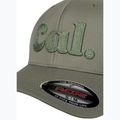 Men's baseball cap Pitbull Full Cap 3D Cal Flexfit Dusty Salvia green 3