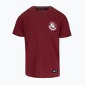 Men's T-shirt Pitbull Dog SD burgundy 4