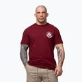 Men's T-shirt Pitbull Dog SD burgundy 12