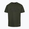 Men's T-shirt Pitbull USA CAL Big Logo old green 4