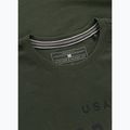 Men's T-shirt Pitbull USA CAL Big Logo old green 6