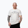 Men's T-shirt Pitbull USA CAL Big Logo white