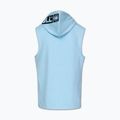 Men's training sweatshirt Pitbull Mercado Hilltop Sleeveless Hooded light blue 7