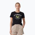Women's T-shirt Pitbull Bullets & Blooms black