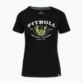 Women's T-shirt Pitbull Bullets & Blooms black 3