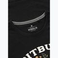 Women's T-shirt Pitbull Bullets & Blooms black 5