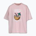 Women's T-shirt Pitbull Rest In Pink Oversize strawberry cream 5