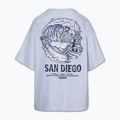 Women's sweatshirt Pitbull Skull Oversize frosted blue 6