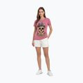 Women's T-shirt Pitbull Dia De Los Perros washed pink 2
