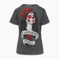 Women's T-shirt Pitbull Santa Muerte graphite 5
