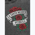 Women's T-shirt Pitbull Santa Muerte graphite 7