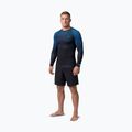 Men's long sleeve rashguard Pitbull Belt Rashguard blue 2