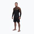 Men's long sleeve rashguard Pitbull Belt Rashguard brown 2