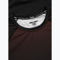 Men's long sleeve rashguard Pitbull Belt Rashguard brown 5