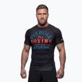 Men's long sleeve rashguard Pitbull Champion Bloodline Rashguard black